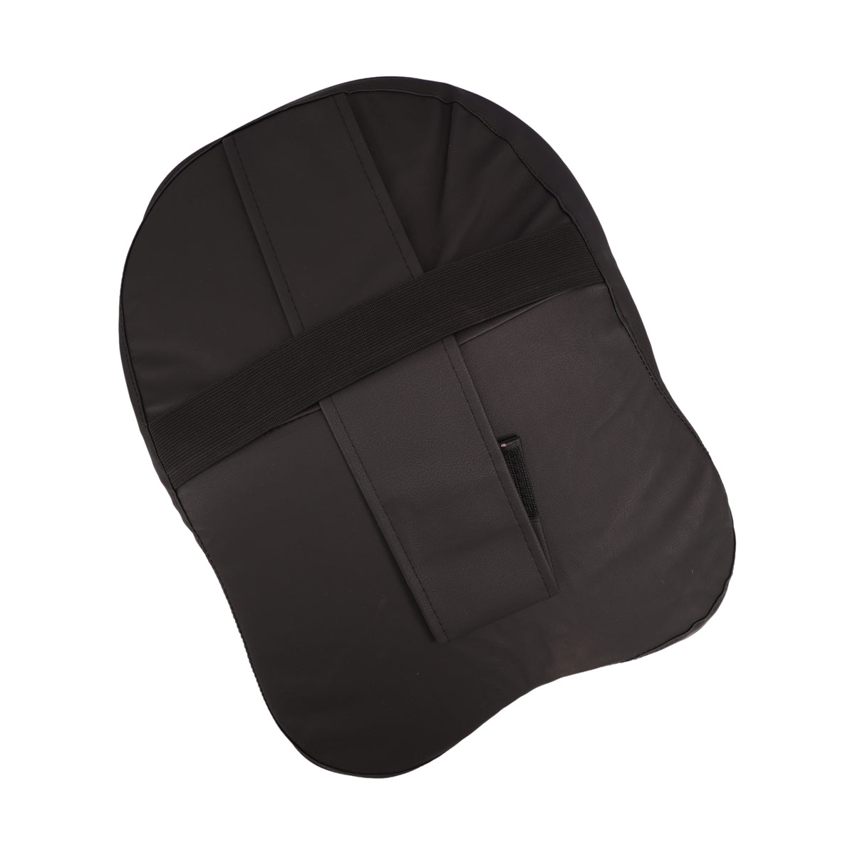 The Writershub Long Headrest Memory Foam Cushion – Ergonomic Neck Support for Car & Office (Black)