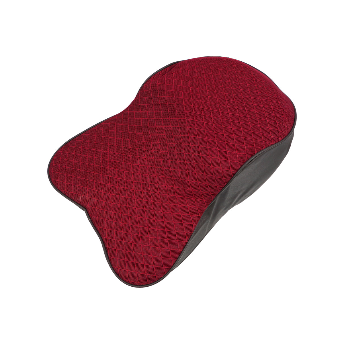 The Writershub Long Headrest Memory Foam Cushion – Ergonomic Neck Support for Car & Office (Black)