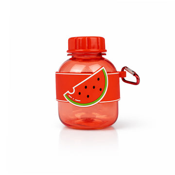 The Writershub 350ml Leak-Proof Water Bottle with Strap - Blue/Red