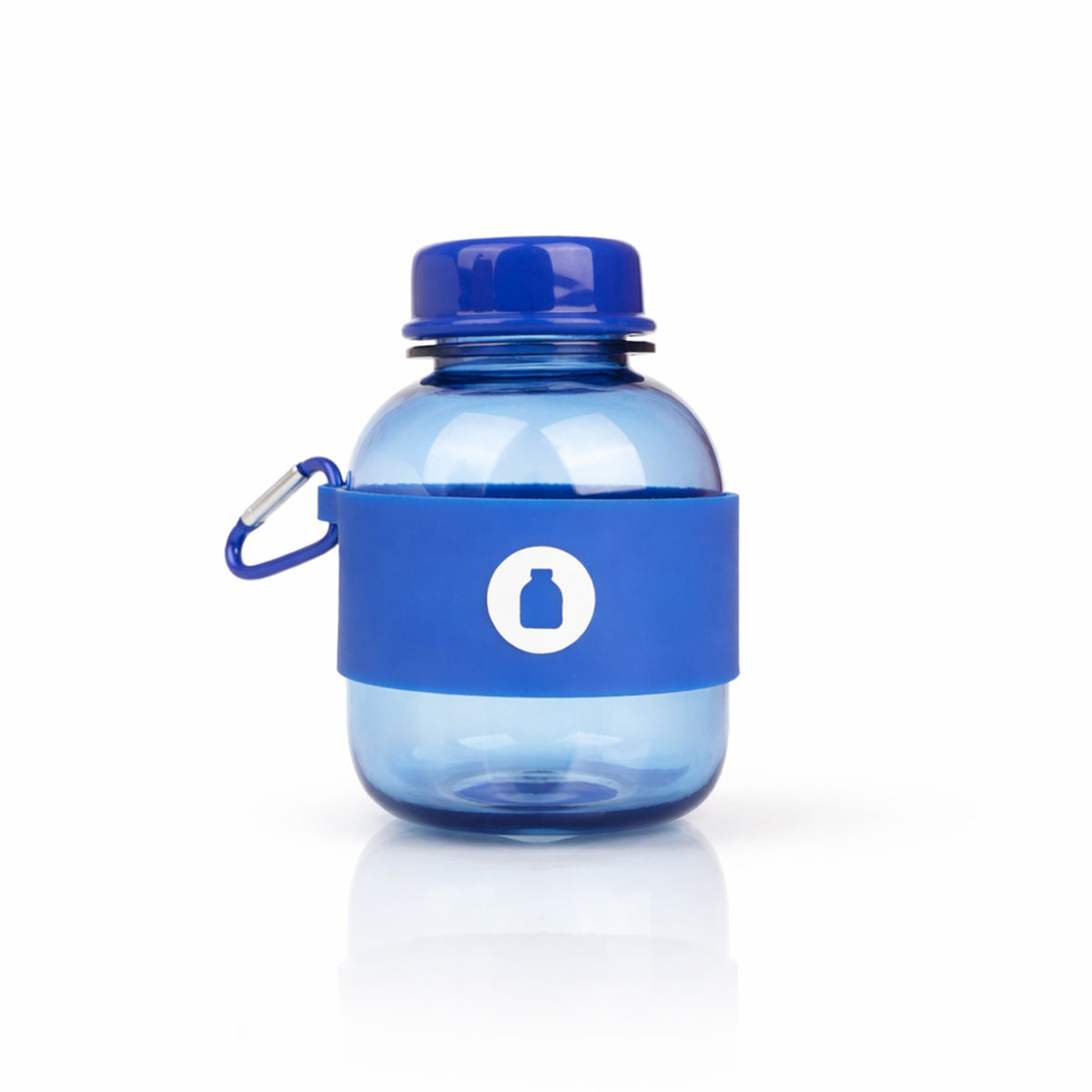 The Writershub 350ml Leak-Proof Water Bottle with Strap - Blue/Red