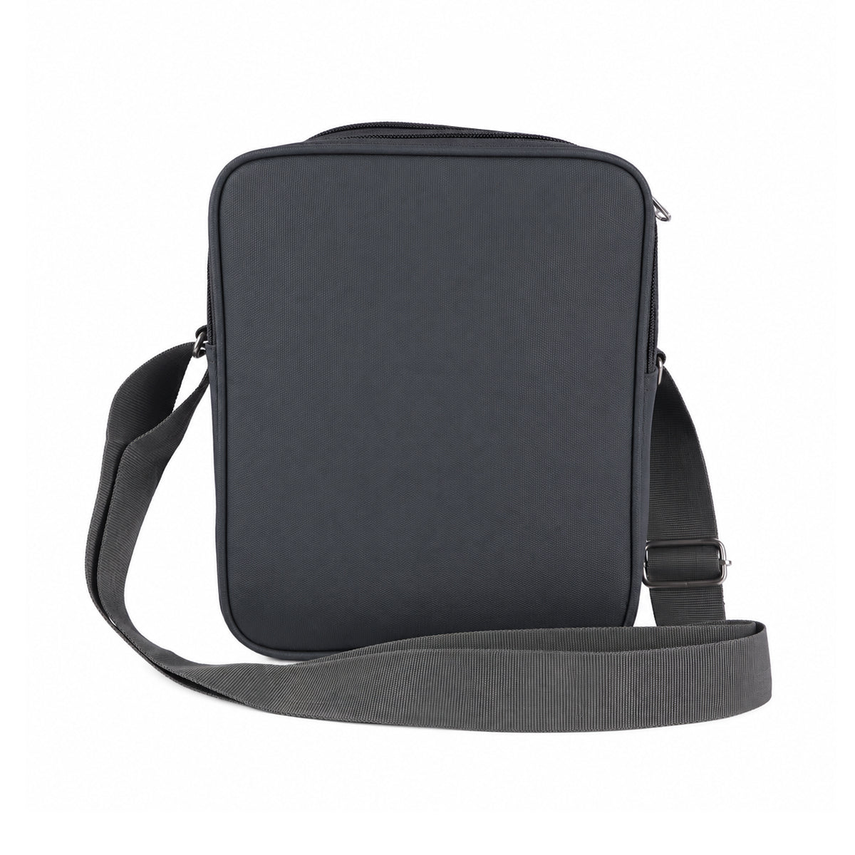 The Writershub Gray Sling Bag | Lightweight Polyester Crossbody Bag for Men