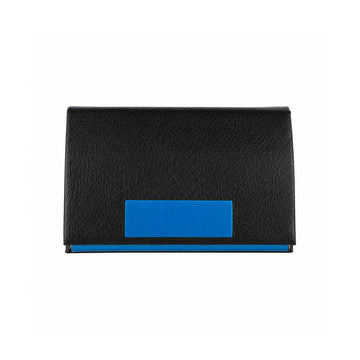 The Writershub Black and Silver Visiting Card Holder