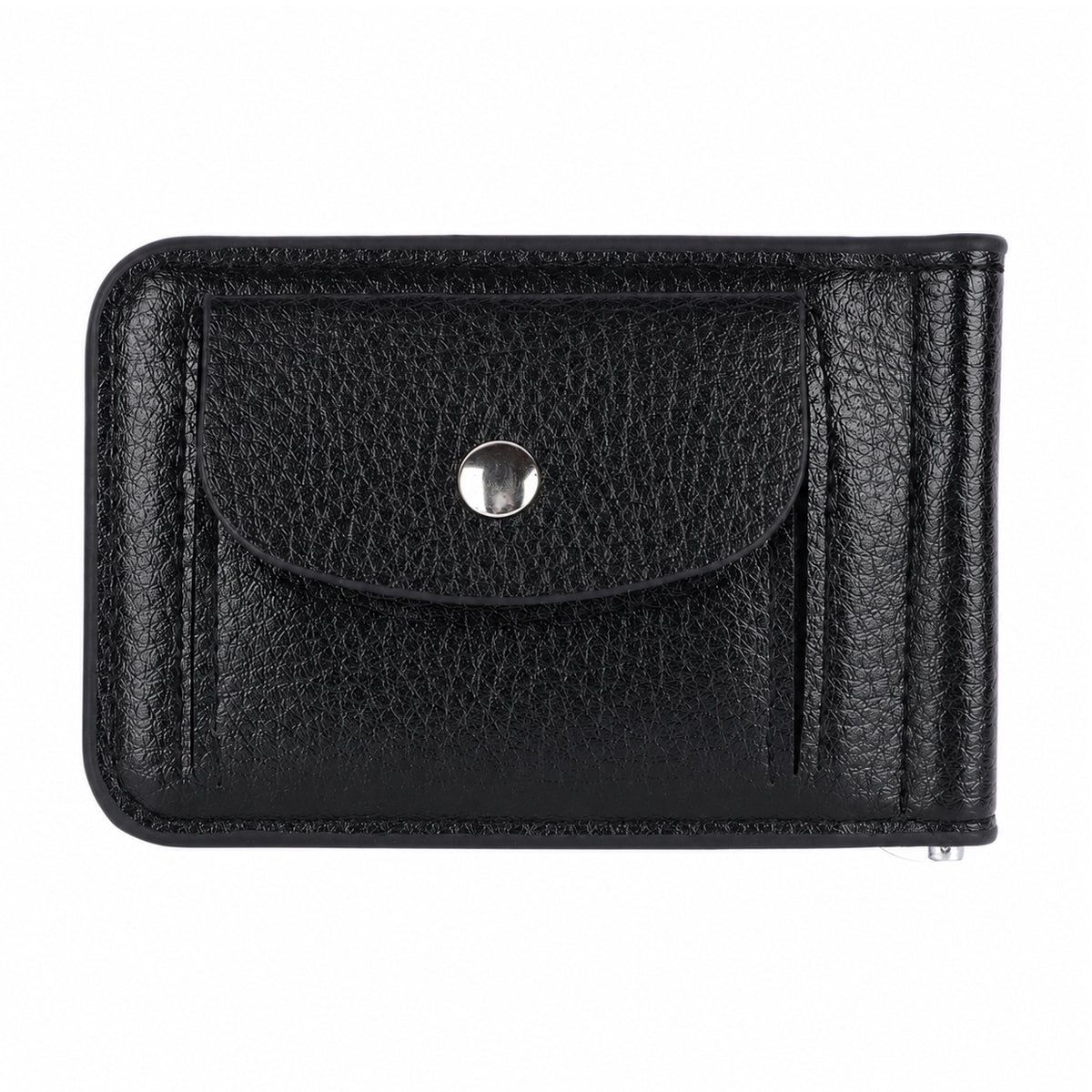 Writershub Premium Black Bi-Fold Wallet - Multiple Card Slots, Coin Pouch