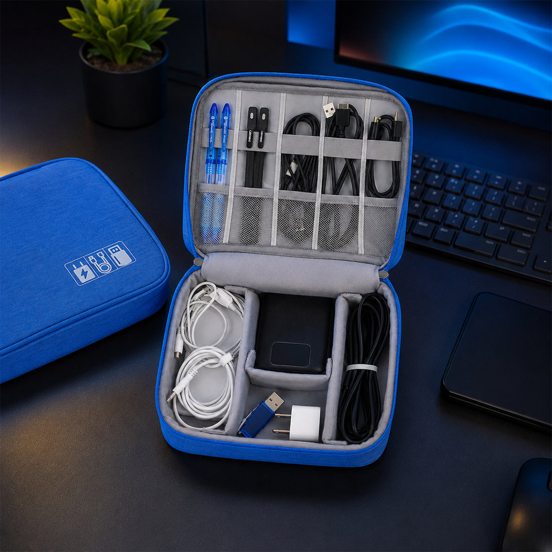 Portable Travel Gadget Bag – Digital Accessories Organizer