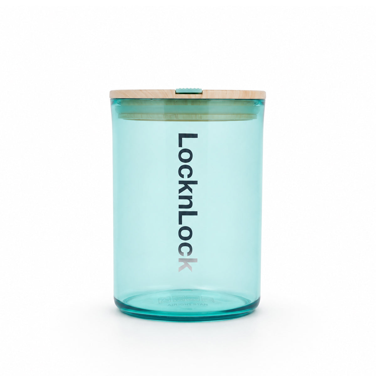 Lock & Lock Nature Round Airtight Container 3pcs Set – 500mL, 700mL, 1.1L | Transparent Green | The Writershub