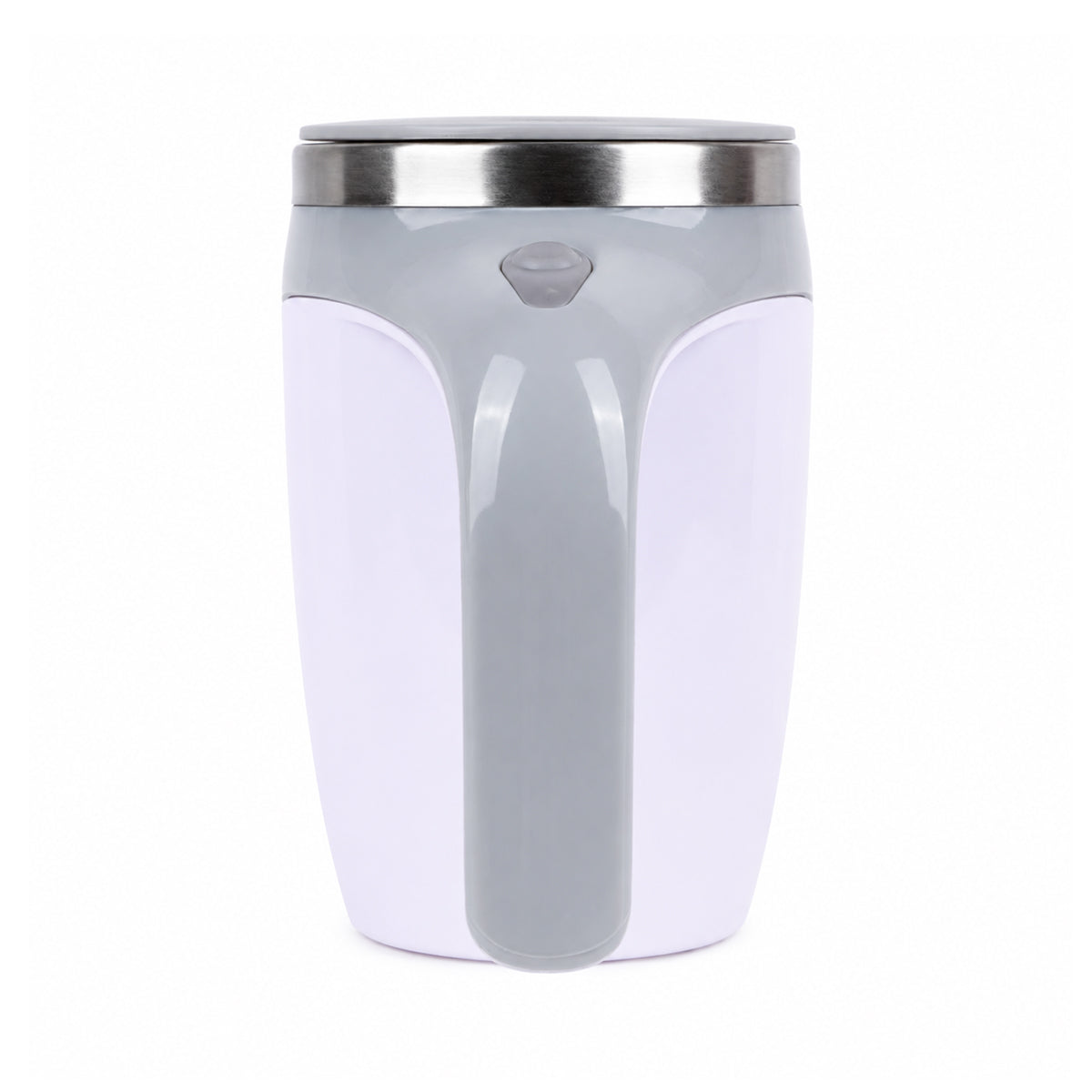 Multi-Functional Magnetized Stirring Cup – Auto Self-Stirring Travel Mug (380ml, White)