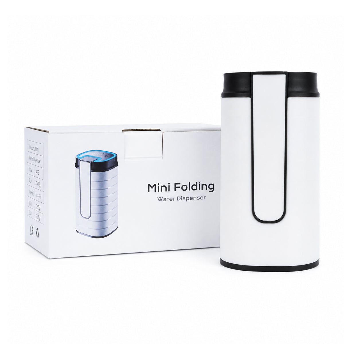 Mini Folding Water Dispenser – USB Rechargeable Portable Pump by The Writershub