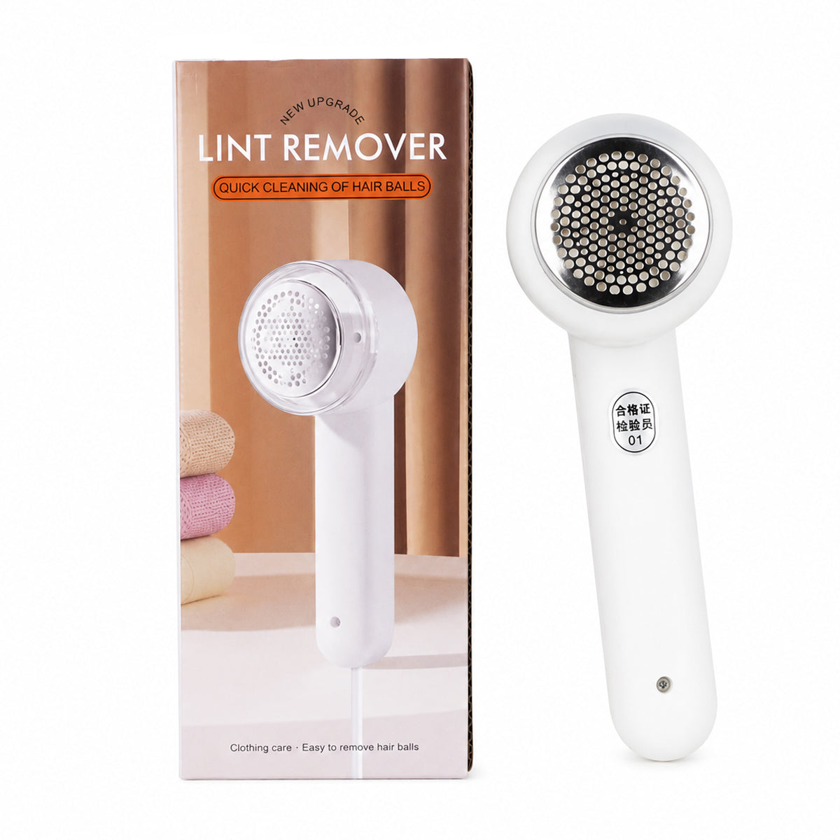 Quick-Clean Lint Remover – Electric Fabric Shaver for Hair Balls & Lint by The Writershub