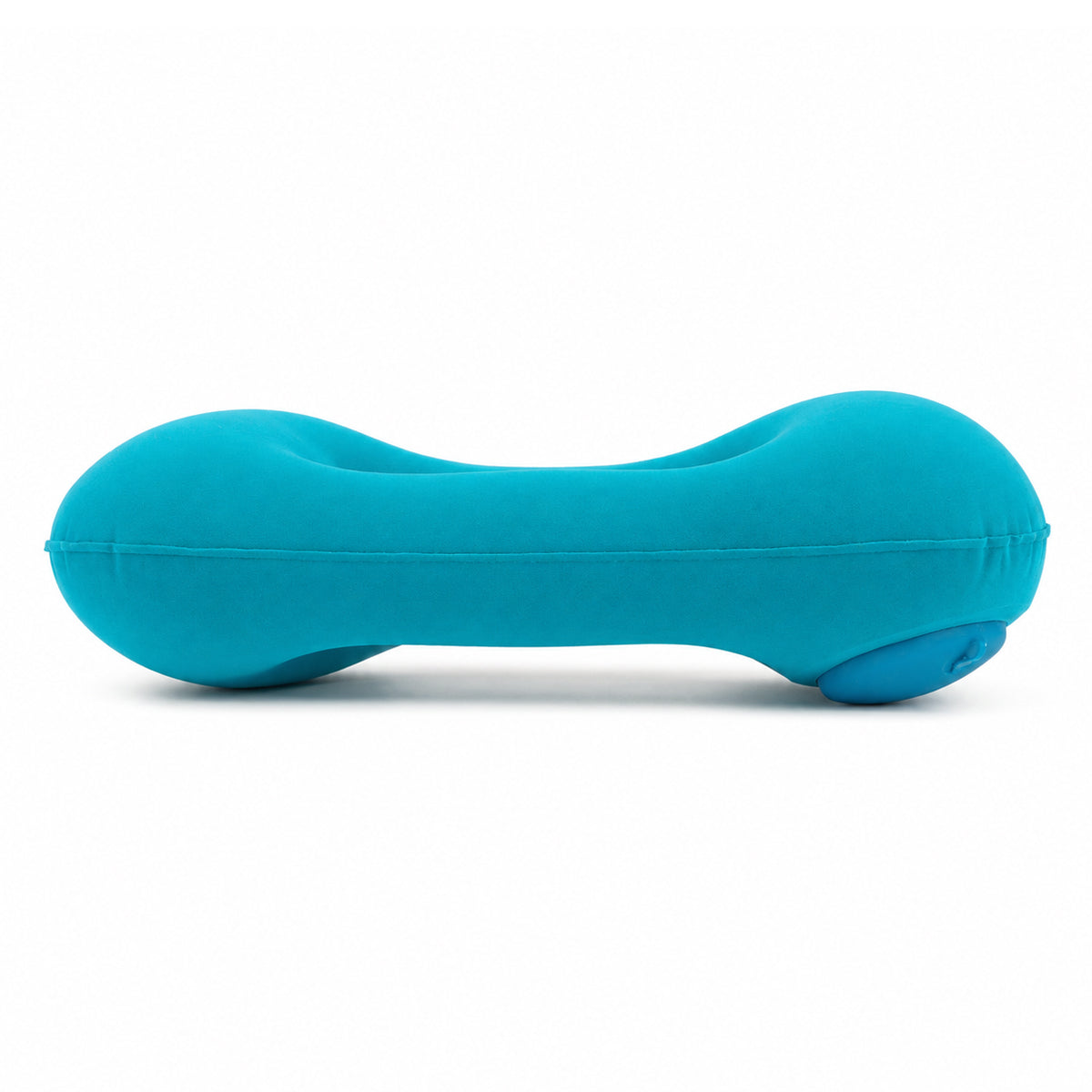 Inflatable Travel Neck Pillow with Built-in Hand Pump – Grey (The Writershub)