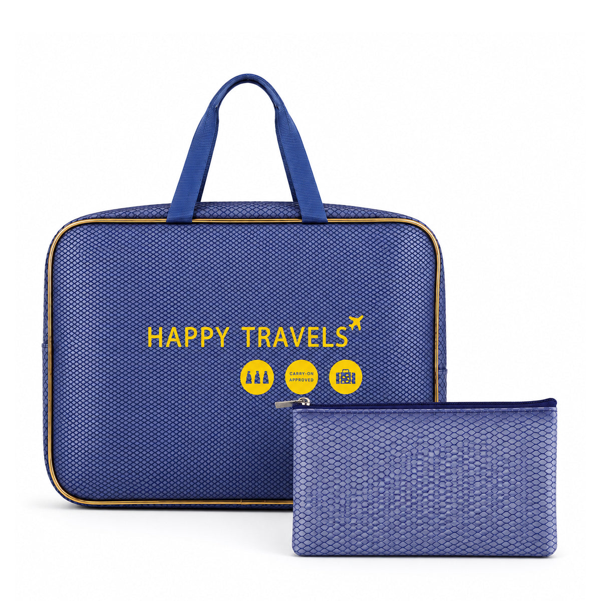 Mesh Travel Organizer Bag with Handle & Zipper – Lightweight Toiletry & Accessory Pouch