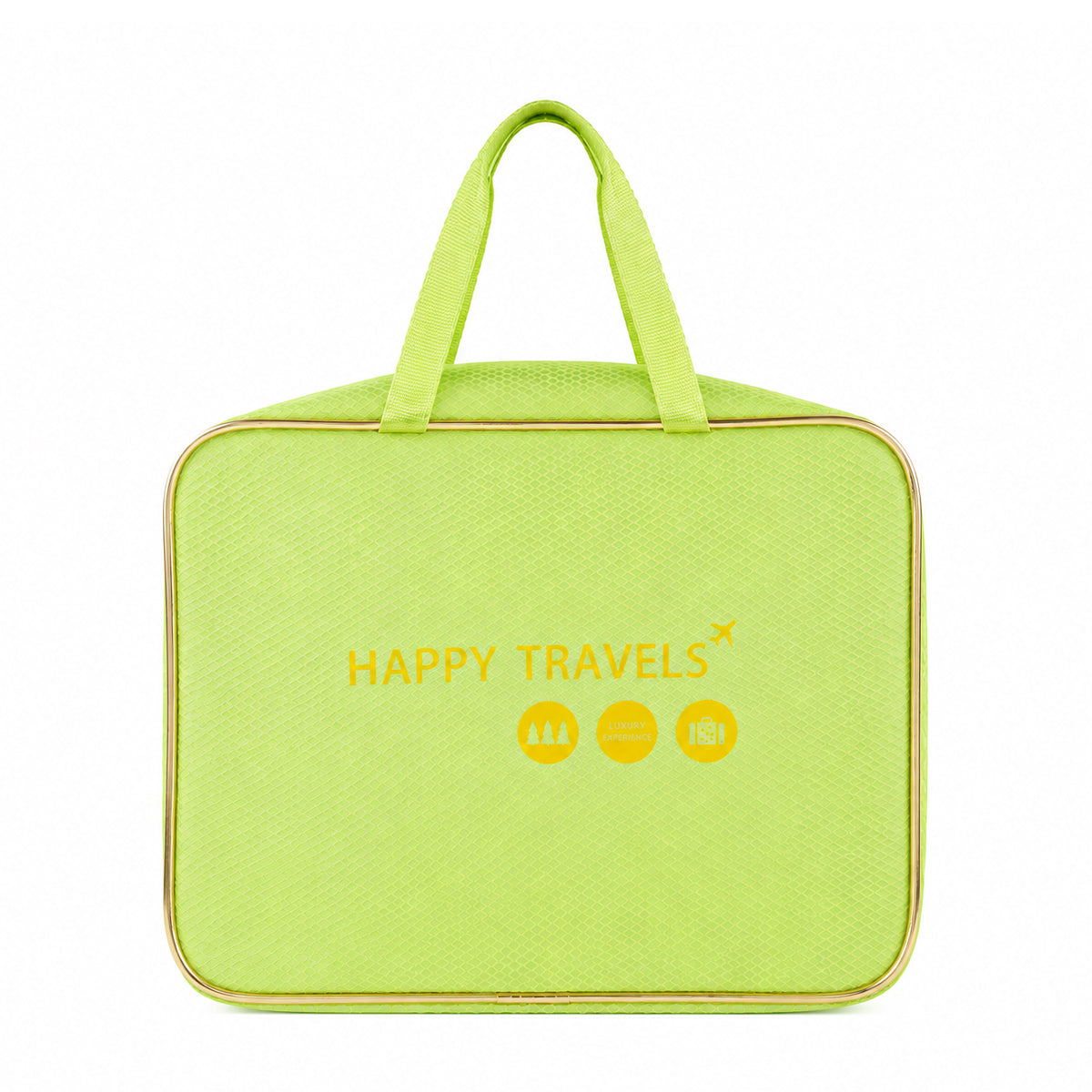 Mesh Travel Organizer Bag with Handle & Zipper – Lightweight Toiletry & Accessory Pouch