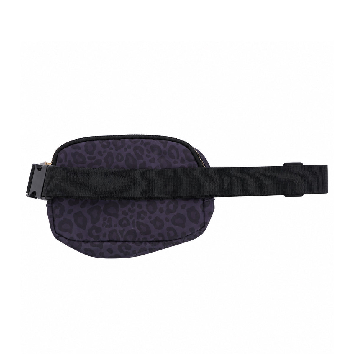 Grey Leopard Print Belt Bag | Convertible Crossbody & Waist Pack for Women
