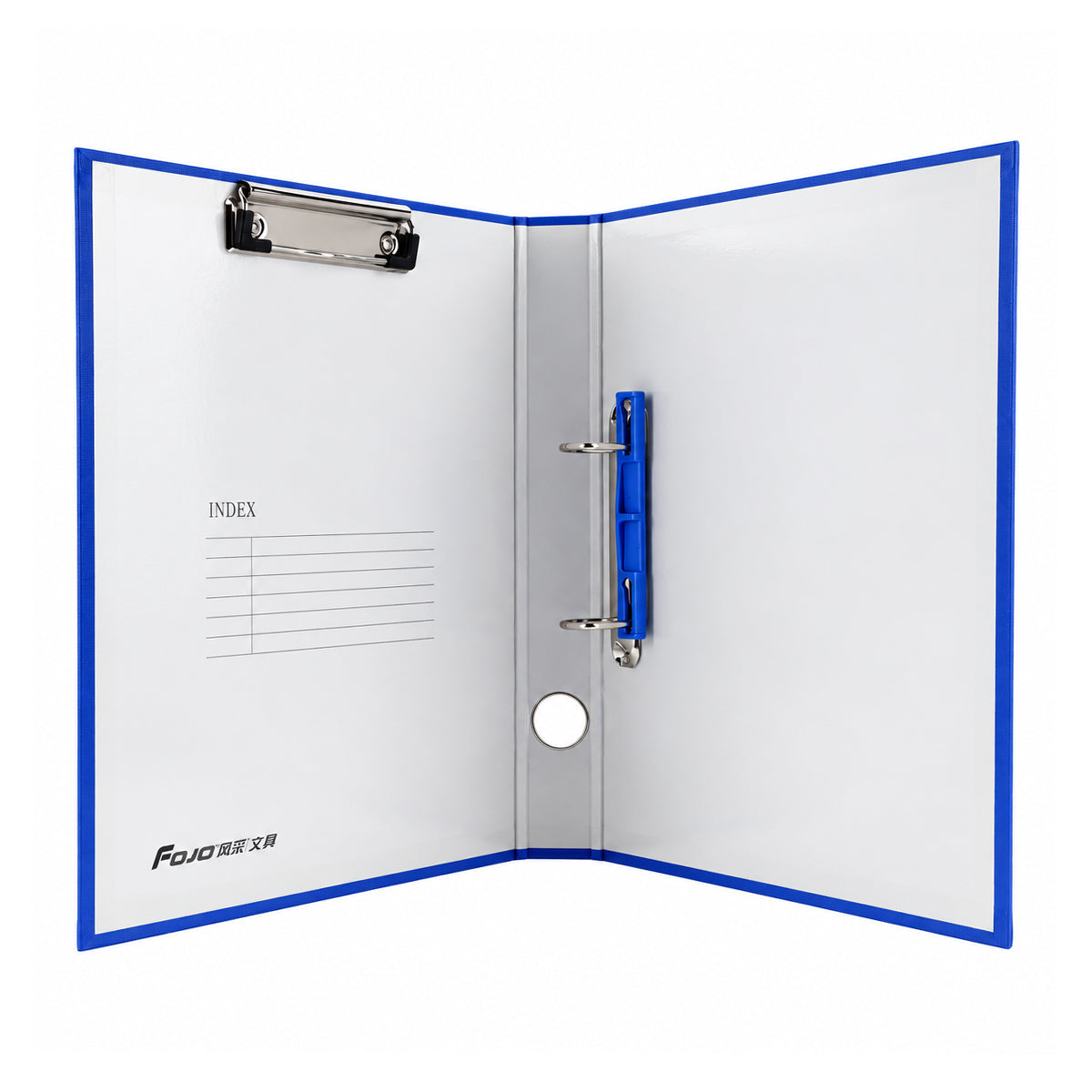 A4 2-in-1 Clipboard & 2D Ring Binder File Folder – Dual Function Document Organizer by The Writershub