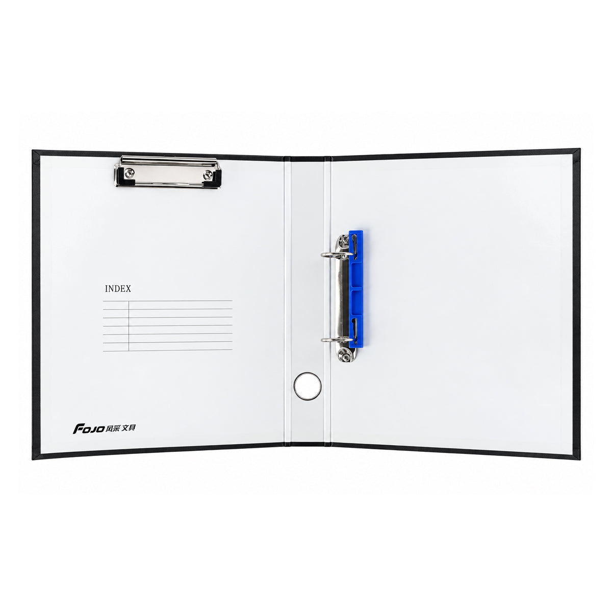 A4 2-in-1 Clipboard & 2D Ring Binder File Folder – Dual Function Document Organizer by The Writershub