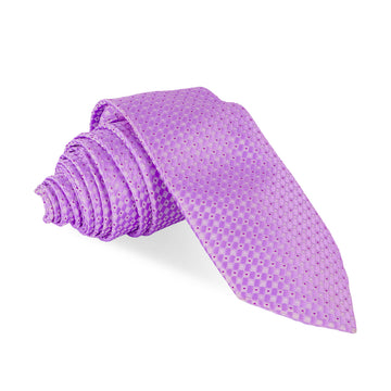 The Writershub Purple Checkered Necktie – Elegant Formal Tie for Men