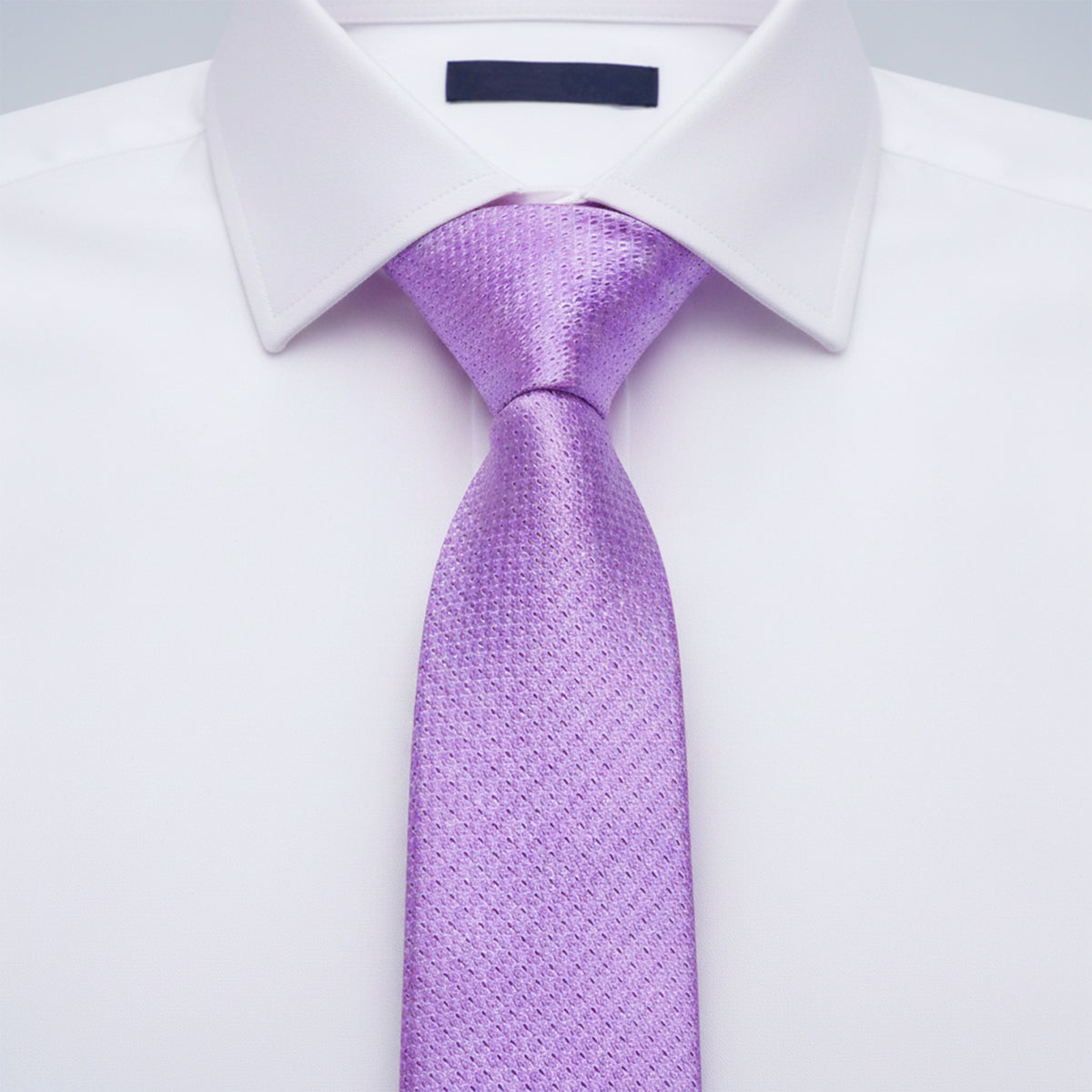 The Writershub Purple Checkered Necktie – Elegant Formal Tie for Men