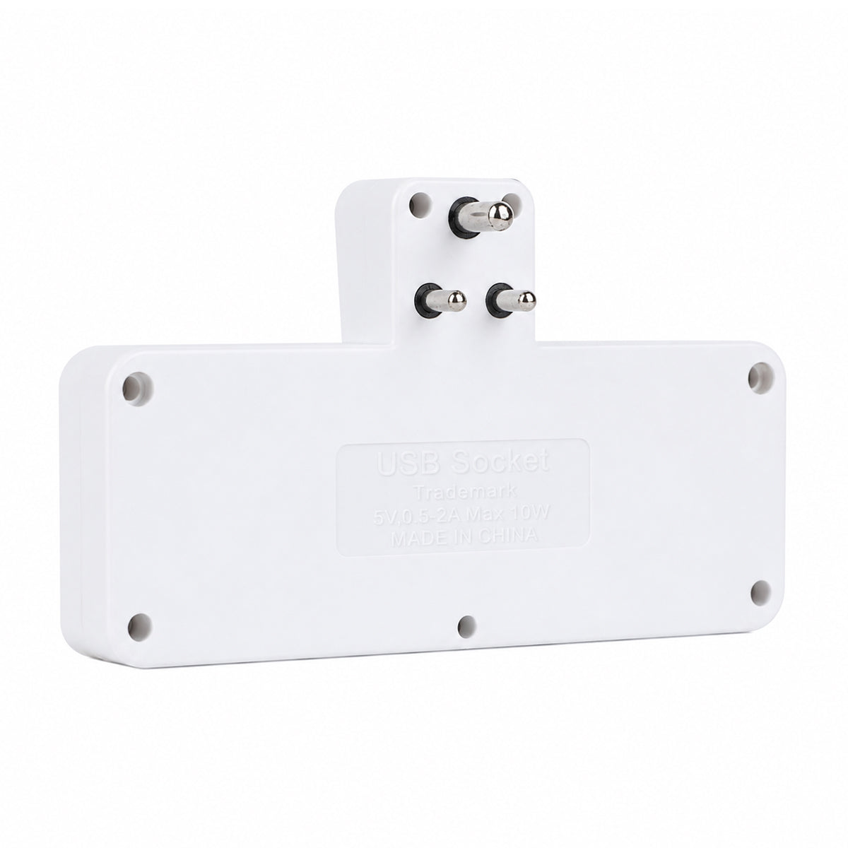 MS363 Multi-Plug Extension Board – 3 Universal Sockets + 2 USB Ports with Individual Switches by The Writershub