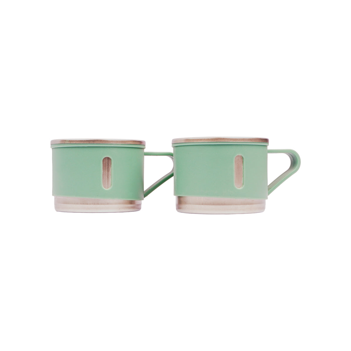 The Writershub Mint Green Premium Vacuum Flask with 3 Mug Set Combo – 500ml