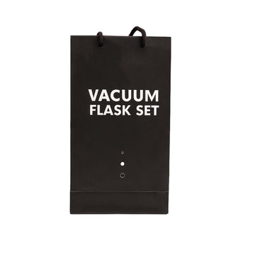 The Writershub Dark Blue Premium Vacuum Flask with 3 Mug Set – 500 ml