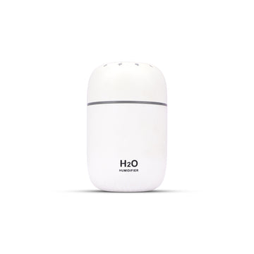 The Writershub White Portable Air Humidifier – 300ml Cool Mist Diffuser