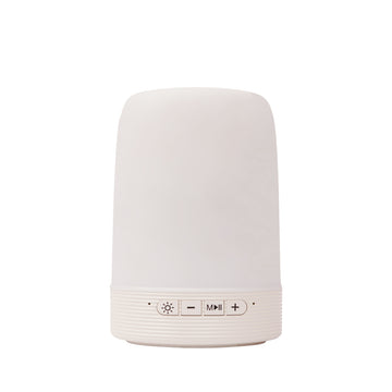 HF Q6S Multifunctional Wireless Speaker with FM, USB & Mobile Stand – White