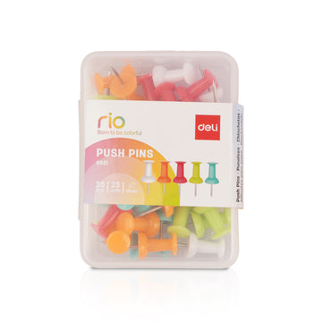 Deli 0021 Multicolour Push Pins