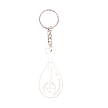 Transparent Acrylic Keychain – Minimalist Clear Key Holder