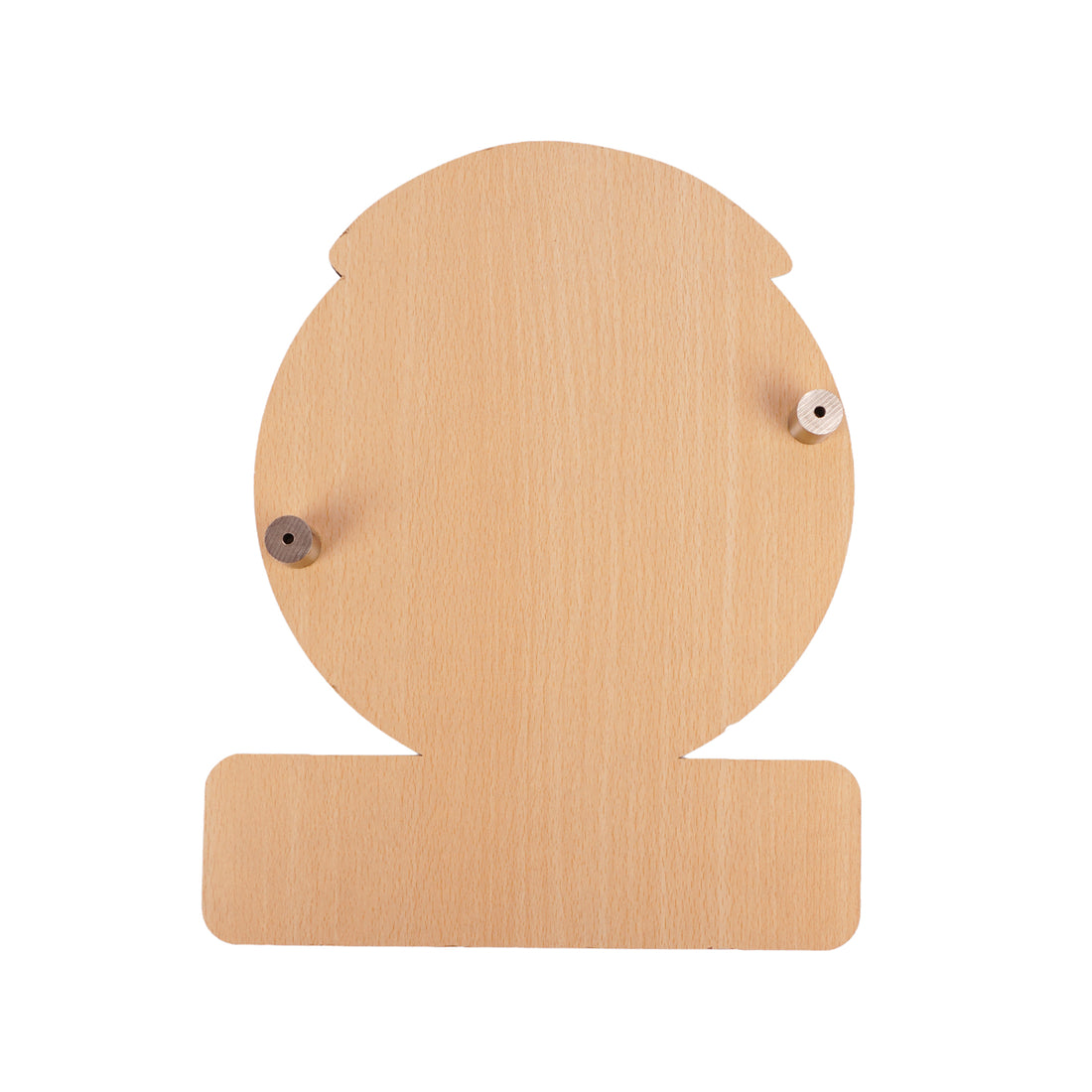 The Writershub Children’s Educational Wooden Clock – 10 Inch Learning Toy